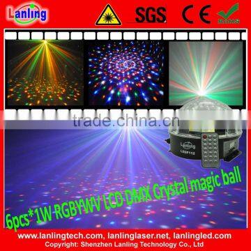 crystal magic ball light led remote control led magic ball lighting
