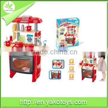 New arrive plastic modern kitchen toy set for children