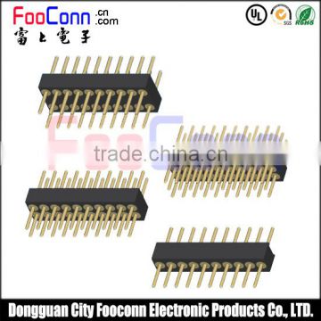 1.27mm round pin header 180 degree for pcb