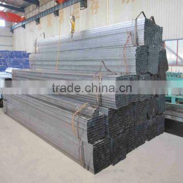 Thin Wall Black Rectangular Steel Tube