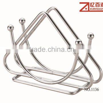 chromplated triangle line nakin holder, metal tissue holder