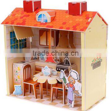 Interesting 3D Jigsaw Puzzle DIY Mini Shop Model