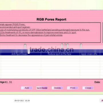 WT-03-B Big Facial Skin Analyzer Magic Mirror photo-6