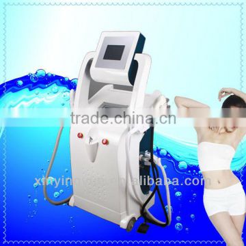 Big power Two screen Elight RF Yag laser 3 in elight hair removal machine