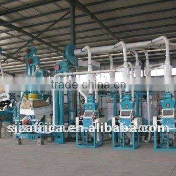 corn flour milling complete production line