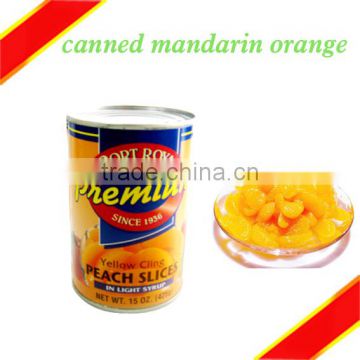 A10 canned mandarin orange whole or broken segment