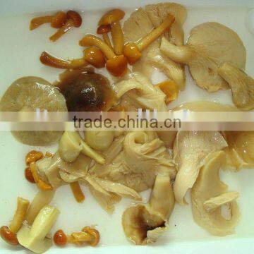 Canned mixed mushrooms