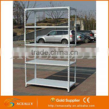 2017 cheap adjustable Slotted angle rack/shelving