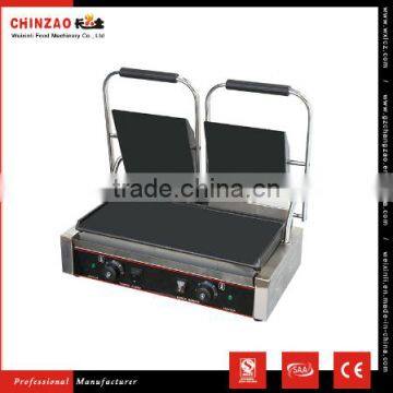 Industrial Professional New Best Hot Kitchen Equipment Chinzao Brand Electric Panini Grill for Salls