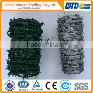 hot-dipped galvanized barbed wire / barbed wire factory