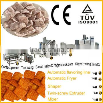 new product puffed corn snacks food processing line made in china