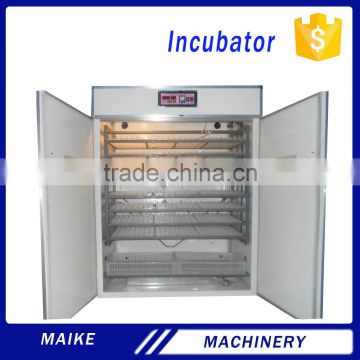 Competitive price and good performance chicken egg incubator ; 528 pcs egg incubator