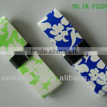 Colorful printing flower overgrips