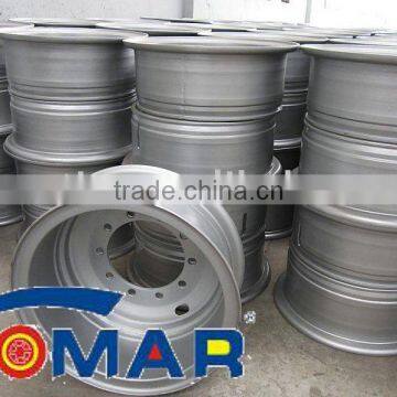 Steel wheel rims