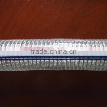 pvc transparent steel wire reinforced hose