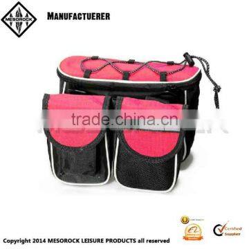 4 in 1 Mountain Bike Front Tube Bag Beam Packet Bag Cycling Bike Bicycle Trame Pannier photo-3