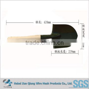 BV certificated spade shovel with wooden handle