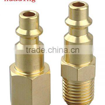 USA-type quick connector,brass quick connector,pneumatic parts ,usa type quick coupler ,1/4" 3/8"NPT female thread