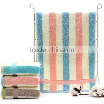 Stripe Bath Face Square Towel Set photo-4