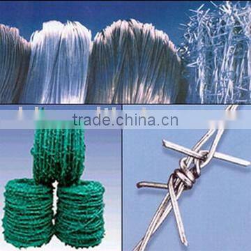 2014Anlida SWG ISO9001:2000 Galvanized&PVC Coated Barbed Wire Roller(Joint Venturer Manufacturer)