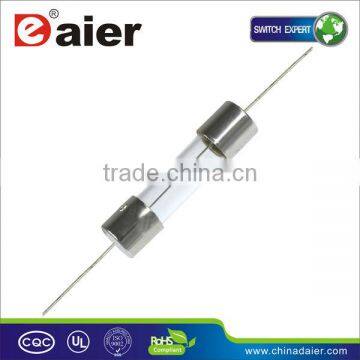 5*20mm glass fuse with legs