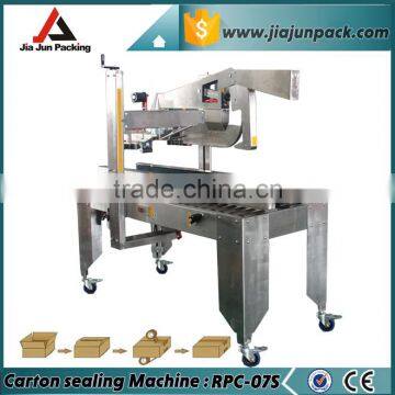 Stainless steel carton sealing machine