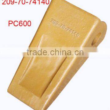 209-70-74140 bucket teeth PC600 Excavator Bucket teeth