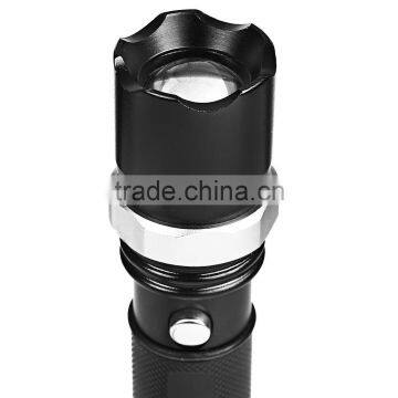 Rechargeable Zoomable XPE Aluminum Alloy Water-resistant LED Flashlight Tactical Torch Portable Lantern for Cyclign Camping photo-4