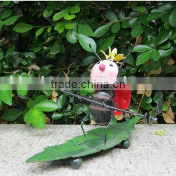 2015 Newest Design Funny Ladybug Metal Ladybug Garden Ladybug Garden Decoration Ladybug Metal Ladybug Garden Ornaments photo-4