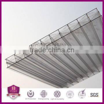 10years Warranty uv Coat 20mm Polycarbonate Multiwall Sheet/polycarbonate Roofing/pc Eraction Partition photo-2
