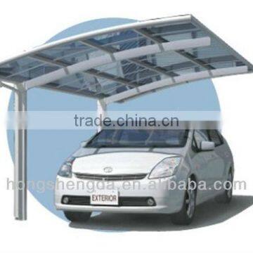 Outdoor polycarbonate sheet car canopy sheds made in China