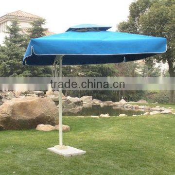 blue square outdoor umbrella decoration 11904