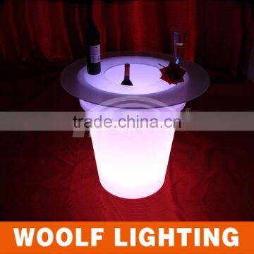 Top Sales Rechargeable Flashing LED Lighted Bar Ice Bucket photo-2