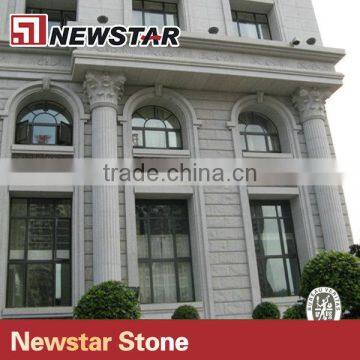 Newstar Roman Cap Granite Gate Pillar Design photo-2