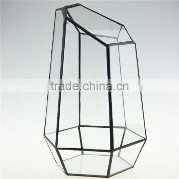 Micro Landscape Plant Glass Greenhouse Clear Geometric Terrarium photo-2