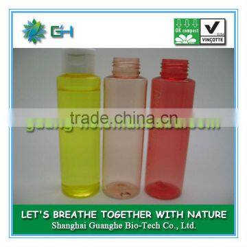 100ml crystal cosmetic bottle pla material non-toxic, biodegradable eco-friendly plastic