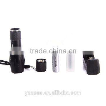 G700 LED Aluminum Rechargeable Tactical Flashlight, 18650 Battery Casing photo-2