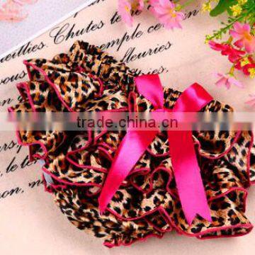 Comfortable Cotton Baby Girls Bloomers With Leopard Print photo-4