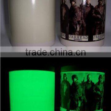 11oz promotion fluorescent mug with printing 11oz Luminous ceramic mug with printing