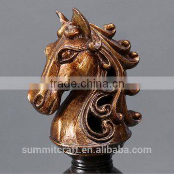 European Vintage Decorative Resin Internation Chess Figures photo-4