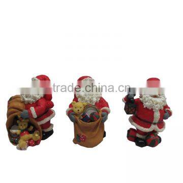 2014 New Handmade Resin Christmas Santa Gift for Sale photo-2