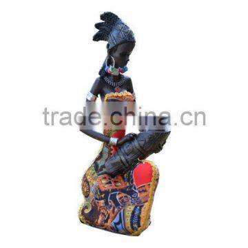 Decoration Resin Fabric African Mother With Baby Gifts photo-2