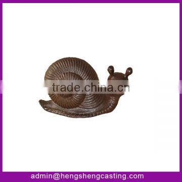 Alibaba China metal statue cast iron animal snail statue