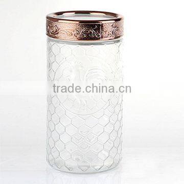 Hot Sale Cheap Glass Honey Food Storage Jars Empty Preserving Jar With Twist Cap photo-3