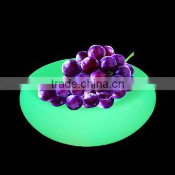 Shenzhen High Quality Bright LED Fruit Tray/ RGB LED Ice Fruit Pot for bar