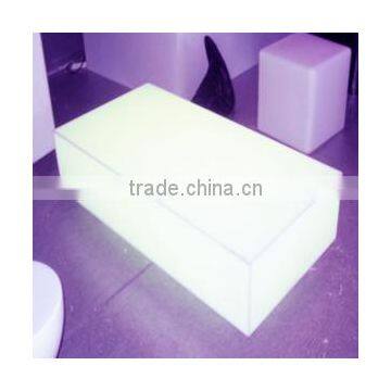 Garden Set Specific Use and No Folded Illuminated Outdoor Polyethylene Furniture DJ Table photo-4