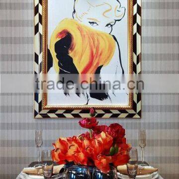 China Supplier Solid Wood Modern Style Dinning Room Wall Picture