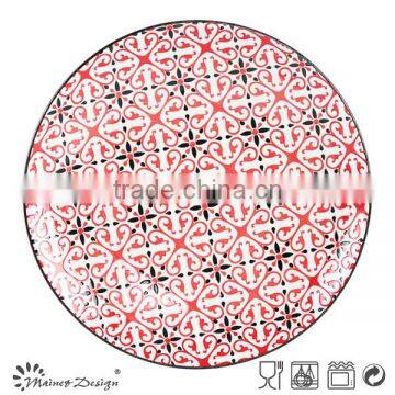 Ceramic Stoneware Pad Printing Dinner Plate photo-4