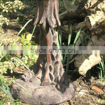Large Outdoor Copper Sculptures Metal Craft Large Garden Statues Fairy Lantern photo-3