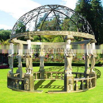 Popular Design Cheap Marble Gazebo With High Quality GAB-009 photo-6
